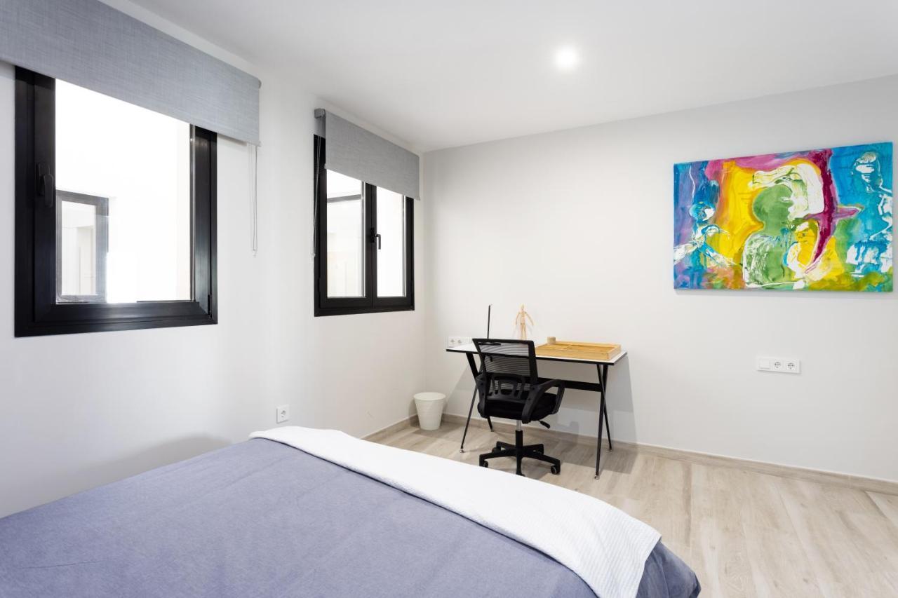 New 140M2 Loft-Style Flat At Town Heart, 3 Beaches Close Casa Leon El Médano Eksteriør billede